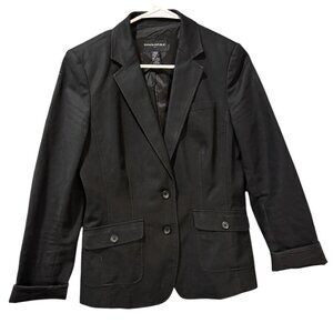 Banana Republic Women's Black Blazer - Size 10